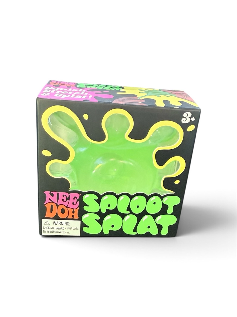 Nee Doh Sploot Splat Sensory Squishy Toy - Bright Green